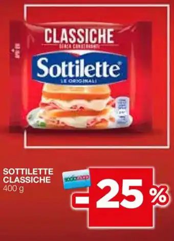 Coop SOTTILETTE CLASSICHE 400 g offerta