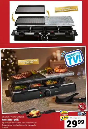 Lidl SILVERCREST KITCHEN TOOLS Raclette-grill offerta