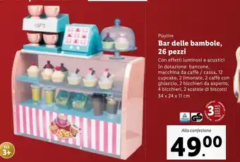 Lidl Playtive Bar delle bambole, 26 pezzi offerta