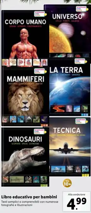 Lidl Libro educativo per bambini offerta