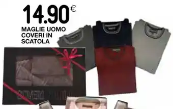 Coop MAGLIE UOMO COVERI IN SCATOLA offerta