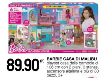 Coop BARBIE CASA DI MALIBU offerta