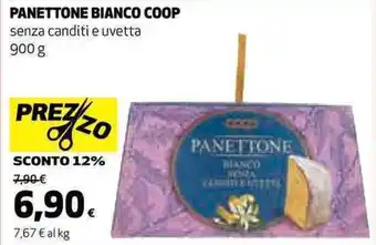Coop PANETTONE BIANCO COOP 900 g offerta