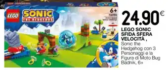 Coop LEGO SONIC SFIDA SFERA VELOCITÀ offerta