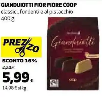 Coop GIANDUIOTTI FIOR FIORE COOP 400 g offerta