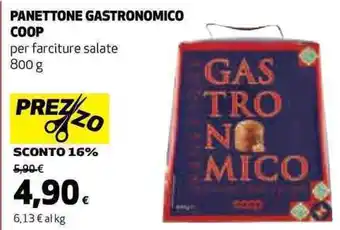 Coop PANETTONE GASTRONOMICO COOP 800 g offerta