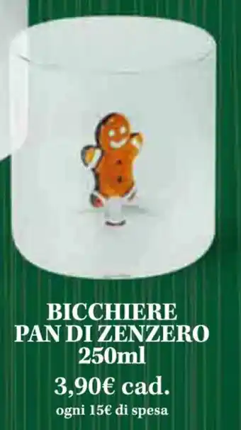 Coop BICCHIERE PAN DI ZENZERO 250ml offerta
