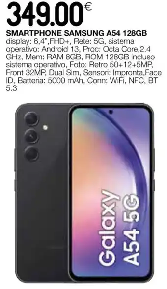 Coop SMARTPHONE SAMSUNG A54 128GB offerta