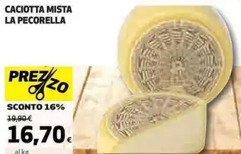 Coop CACIOTTA MISTA LA PECORELLA offerta