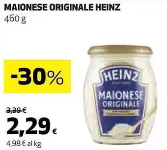 Coop MAIONESE ORIGINALE HEINZ 460 g offerta