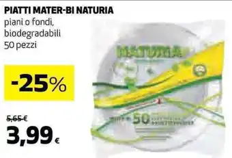 Coop PIATTI MATER-BI NATURIA offerta