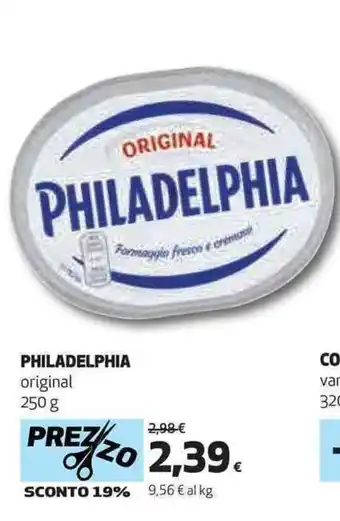 Coop PHILADELPHIA original 250 g offerta