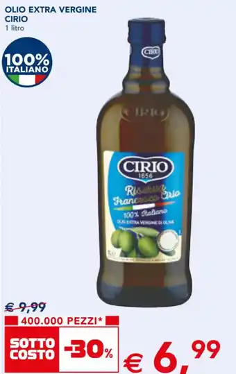 Esselunga OLIO EXTRA VERGINE CIRIO 1 litro offerta