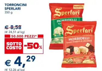 Esselunga TORRONCINI SPERLARI 350 g offerta