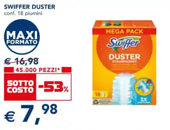 Esselunga SWIFFER DUSTER conf. 18 piumini offerta