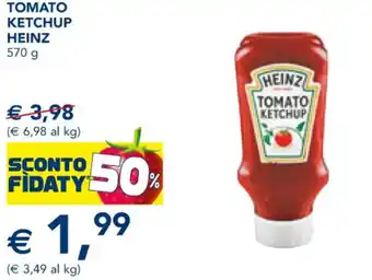TOMATO KETCHUP HEINZ 570 g