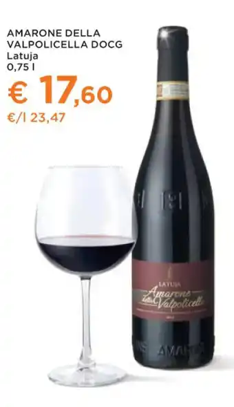 Conad Superstore AMARONE DELLA VALPOLICELLA DOCG Latuja 0,75 l offerta