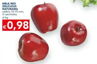 Esselunga MELE RED DELICIOUS NATURAMA offerta