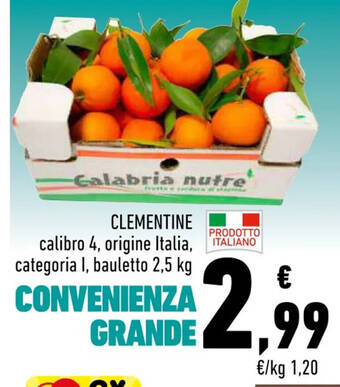 Conad Superstore CLEMENTINE 2,5 kg offerta