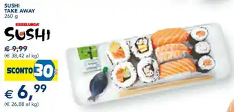 Esselunga SUSHI TAKE AWAY 260 g offerta