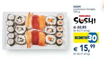 Esselunga SUSHI confezione famiglia, 530 g offerta
