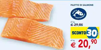 Esselunga FILETTO DI SALMONE offerta