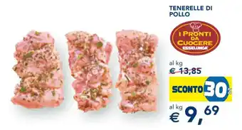 Esselunga TENERELLE DI POLLO offerta