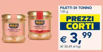 Esselunga FILETTI DI TONNO 130 g offerta