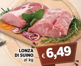 Ipercoop LONZA DI SUINO al kg offerta