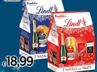 Ipercoop REGALIDEA LINDT È Natale con Lindt Pandoro/ Panettone offerta