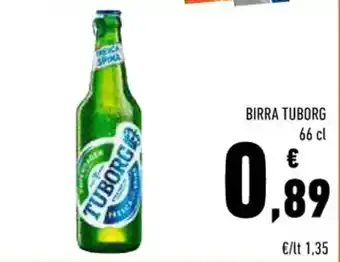 Conad Superstore BIRRA TUBORG 66 cl offerta