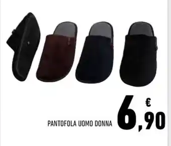 Conad Superstore PANTOFOLA UOMO DONNA offerta