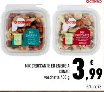 MIX CROCCANTE ED ENERGIA Conad 400 g