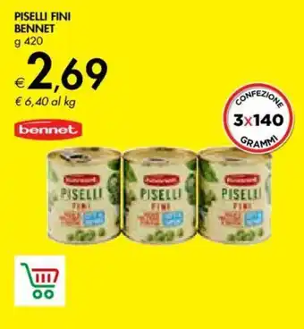 Bennet PISELLI FINI BENNET g 420 offerta