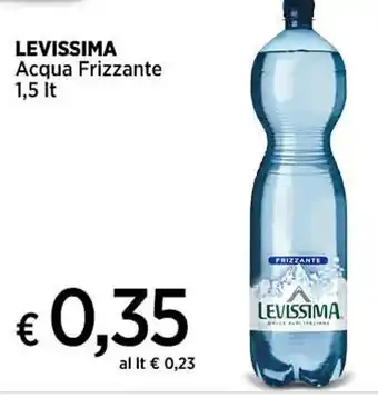 Ipercoop LEVISSIMA Acqua Frizzante 1,5 lt. offerta