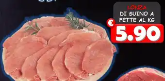 LONZA DI SUINO A FETTE