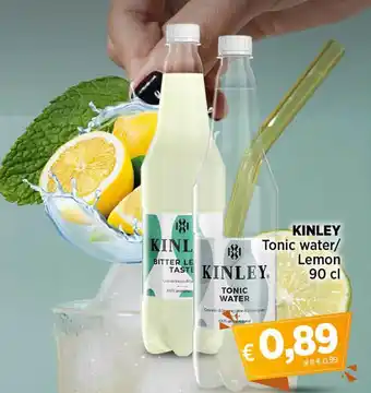 KINLEY Tonic water/ Lemon 90 cl