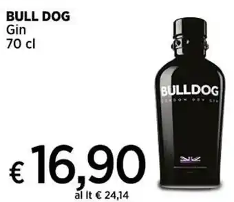 Ipercoop BULL DOG Gin 70 cl offerta