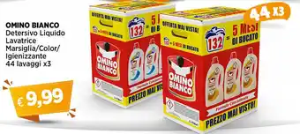 Ipercoop OMINO BIANCO Detersivo Liquido Lavatrice offerta