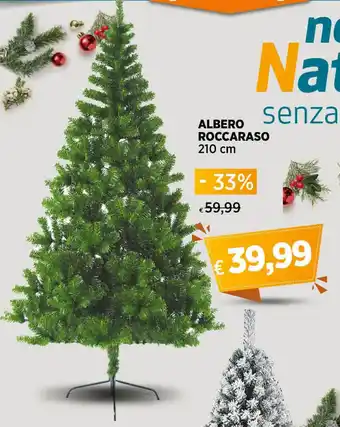 Ipercoop ALBERO ROCCARASO 210 cm offerta