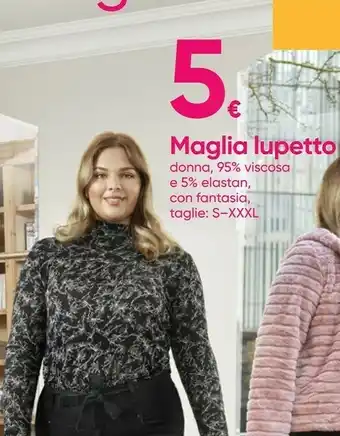 Pepco Maglia Lupetto Donna offerta