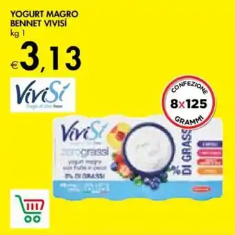 Bennet YOGURT MAGRO BENNET VIVISÍ kg 1 offerta