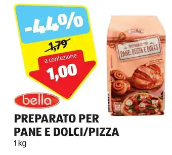 ALDI PREPARATO PER PANE E DOLCI/PIZZA 1 kg offerta