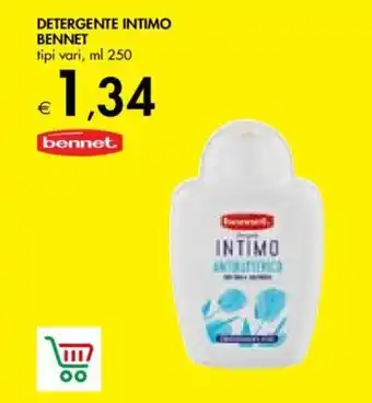 Bennet DETERGENTE INTIMO BENNET tipi vari, ml 250 offerta