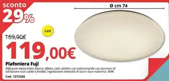 Brico Io Plafoniera Fuij offerta