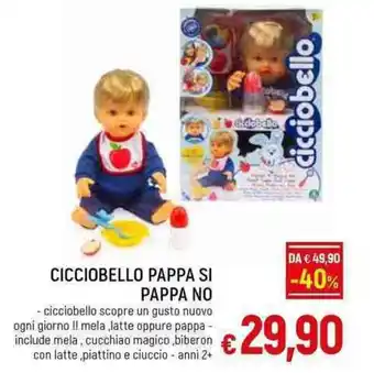 CICCIOBELLO PAPPA SI PAPPA NO