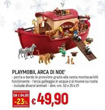 PLAYMOBIL ARCA DI NOE'