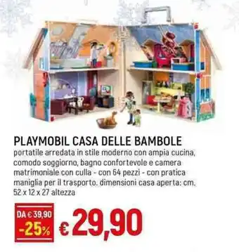 PLAYMOBIL CASA DELLE BAMBOLE