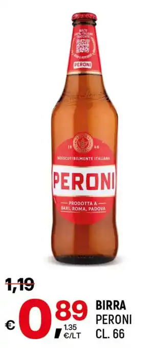BIRRA PERONI CL. 66