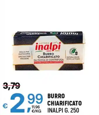 A&O BURRO CHIARIFICATO INALPI G. 250 offerta